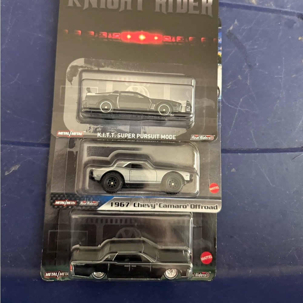 Mattel Hot Wheels  Premium Knight rider, matrix, fast n furious